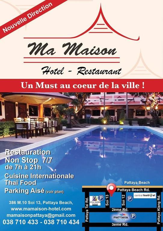 Ma Maison Pattaya Bagian luar foto